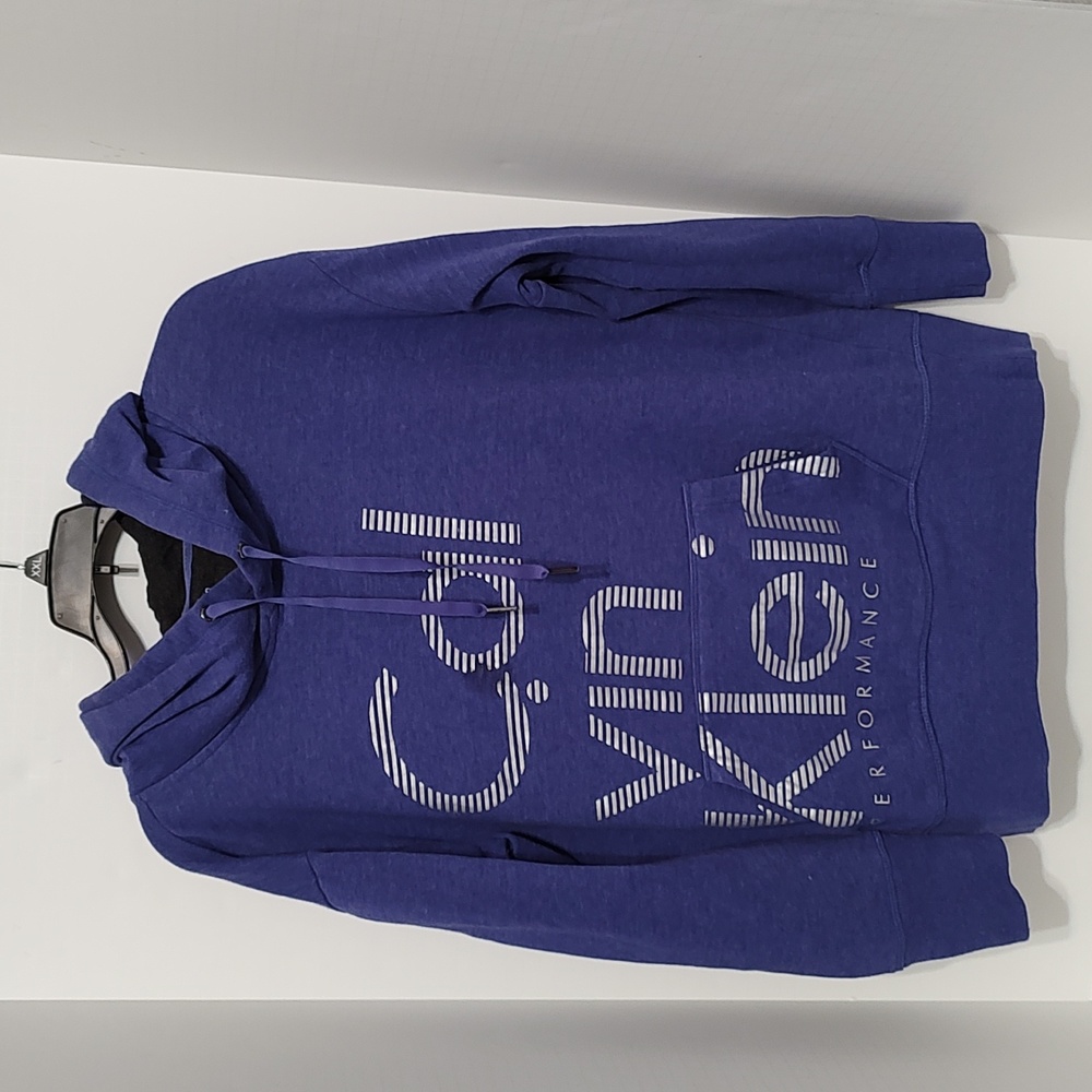 Purple Calvin Klein Performance Quick Dry Hoodie sz Medium